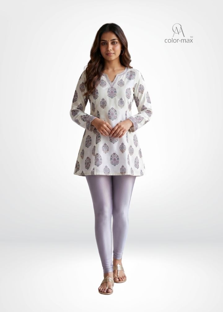 LAVENDER - Imported premium Nylon/Polyester Shimmer Leggings